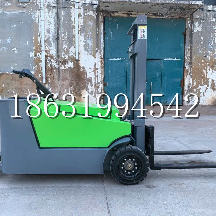 黑山县小型电动叉车1吨2吨步行站驾式电瓶堆高充电装卸车液压升降车铲车